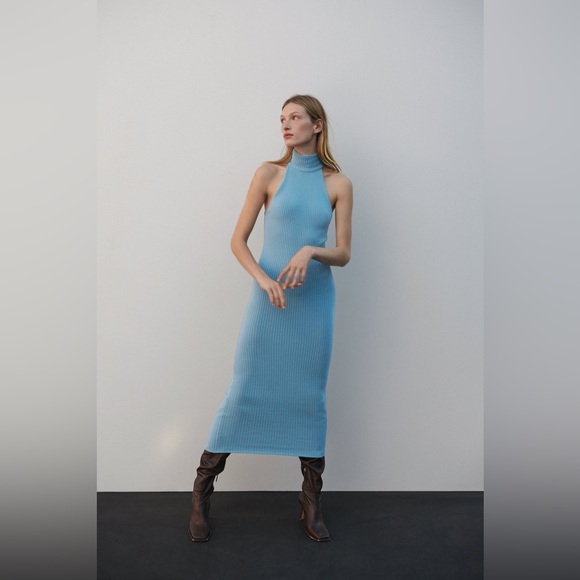 Zara Dresses & Skirts - Zara tube halter dress blogger fav